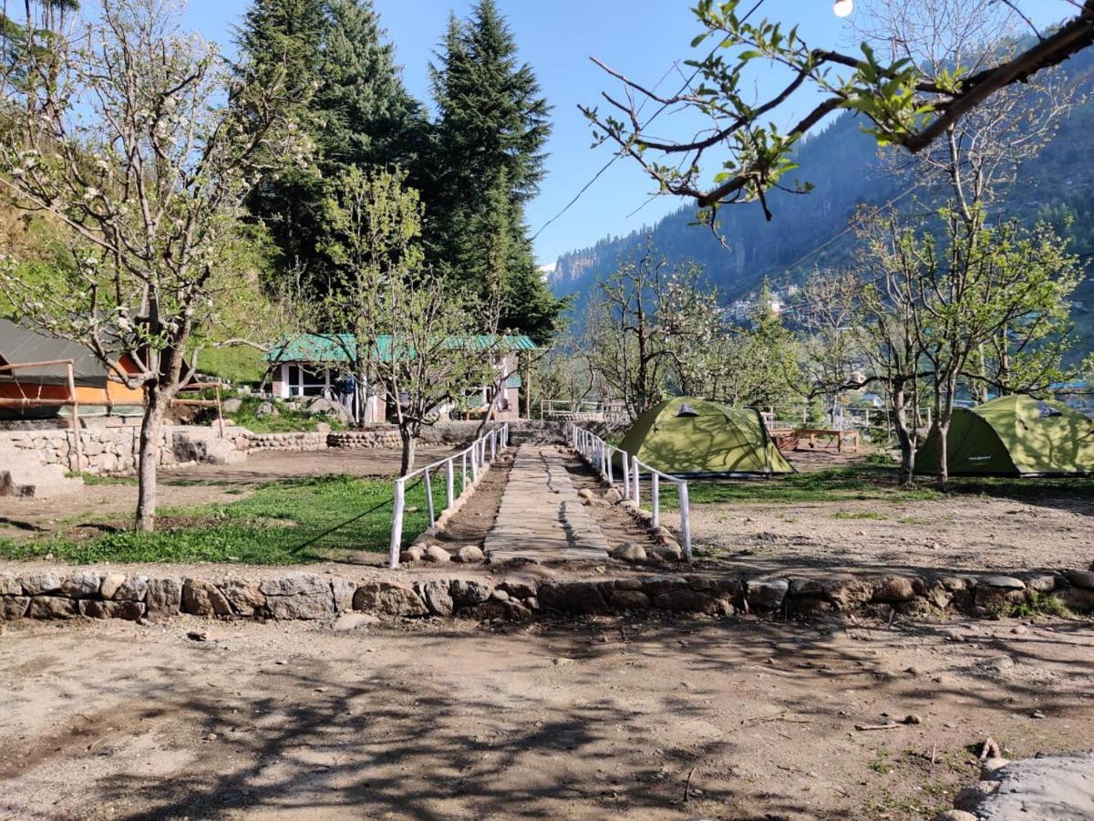 Himtrek Riverside Camps & Hostel Manali Esterno foto
