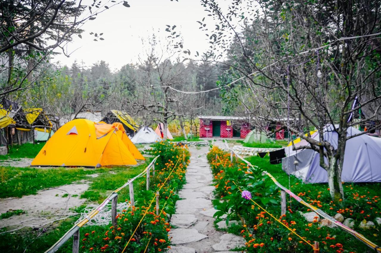 Himtrek Riverside Camps & Hostel Manali Esterno foto