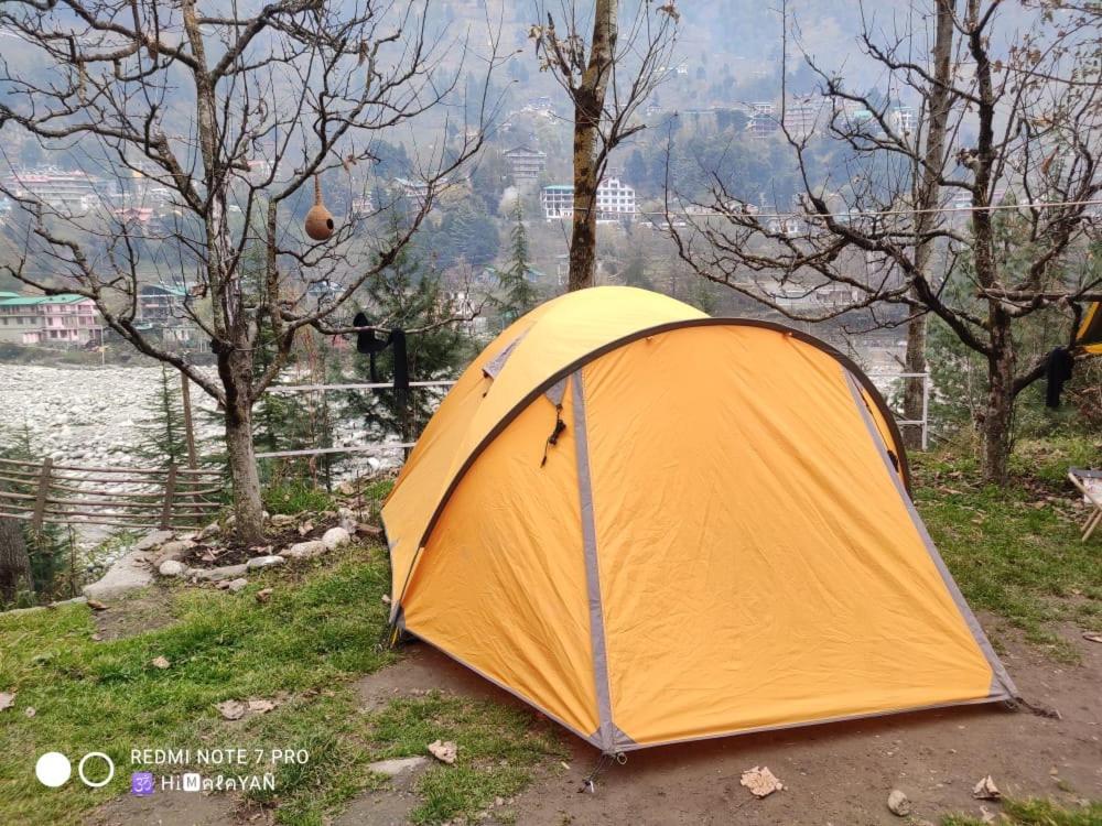 Himtrek Riverside Camps & Hostel Manali Esterno foto