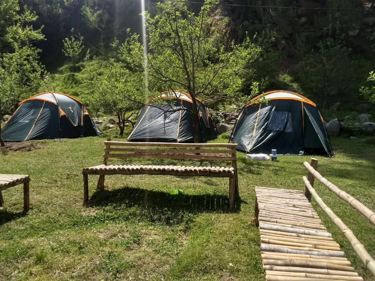 Himtrek Riverside Camps & Hostel Manali Esterno foto